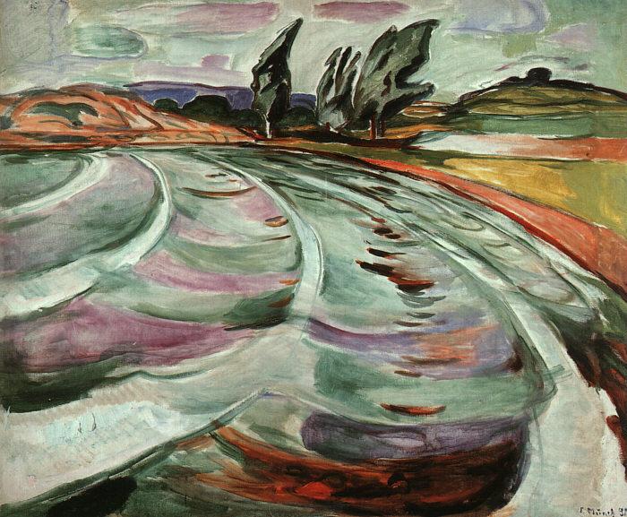 Edvard Munch The Wave oil painting image